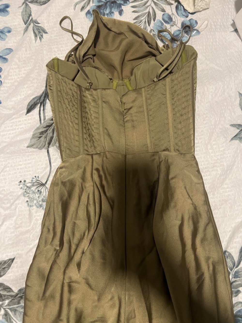 House of CB Olive Green Maxi Dress - Picture 5 of 6